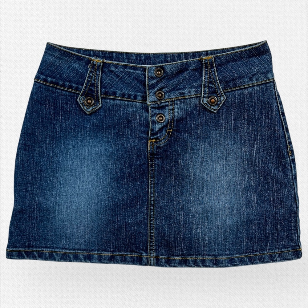 Vintage Y2K Jordache Denim Mini Skirt